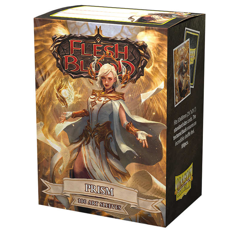 Dragon Shield: Standard 100ct Art Sleeves - Flesh and Blood (Prism) | Total Play