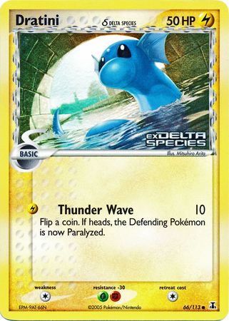 Dratini (66/113) (Delta Species) (Stamped) [EX: Delta Species] | Total Play