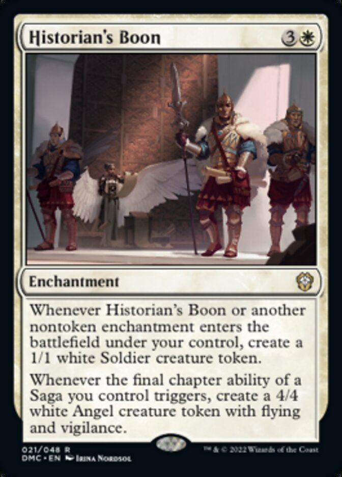 Historian's Boon [Dominaria United Commander] | Total Play