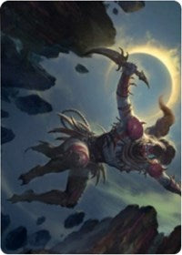 Nighthawk Scavenger Art Card [Zendikar Rising Art Series] | Total Play