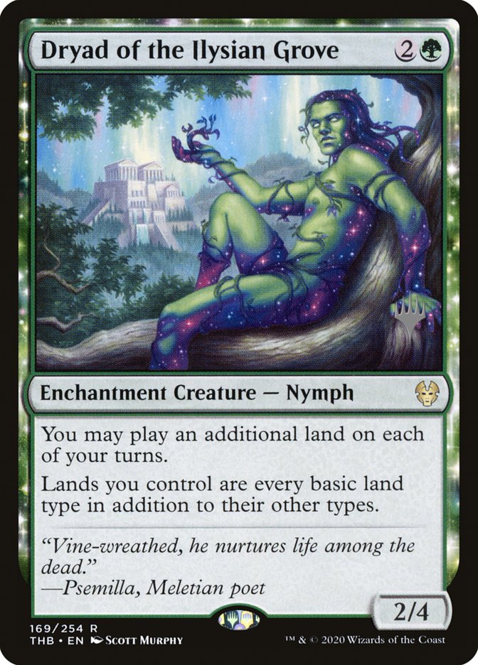 Dryad of the Ilysian Grove (Promo Pack) [Theros Beyond Death Promos] | Total Play