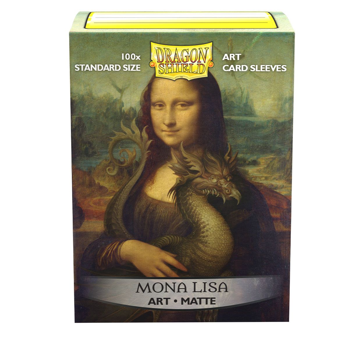 Dragon Shield: Standard 100ct Art Sleeves - Mona Lisa | Total Play