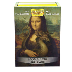 Dragon Shield: Standard 100ct Art Sleeves - Mona Lisa | Total Play