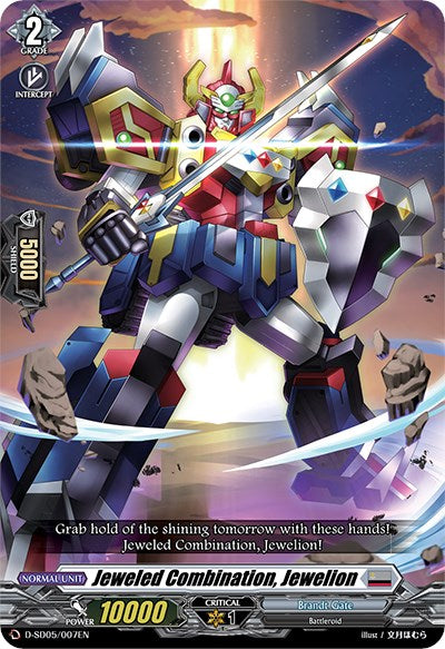 Jeweled Combination, Jewelion (D-SD05/007EN) [Tomari Seto: Aurora Valkyrie] | Total Play