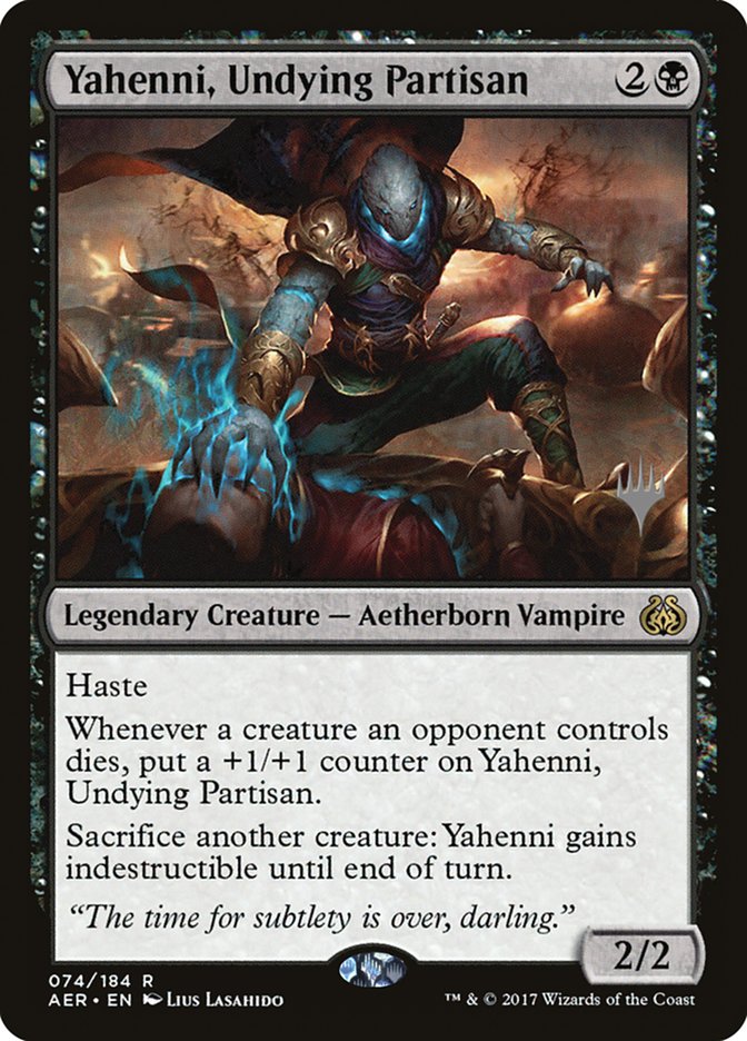 Yahenni, Undying Partisan (Promo Pack) [Aether Revolt Promos] | Total Play