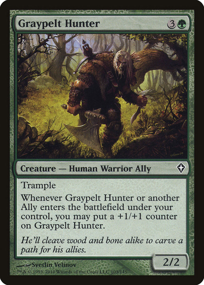 Graypelt Hunter [Worldwake] | Total Play