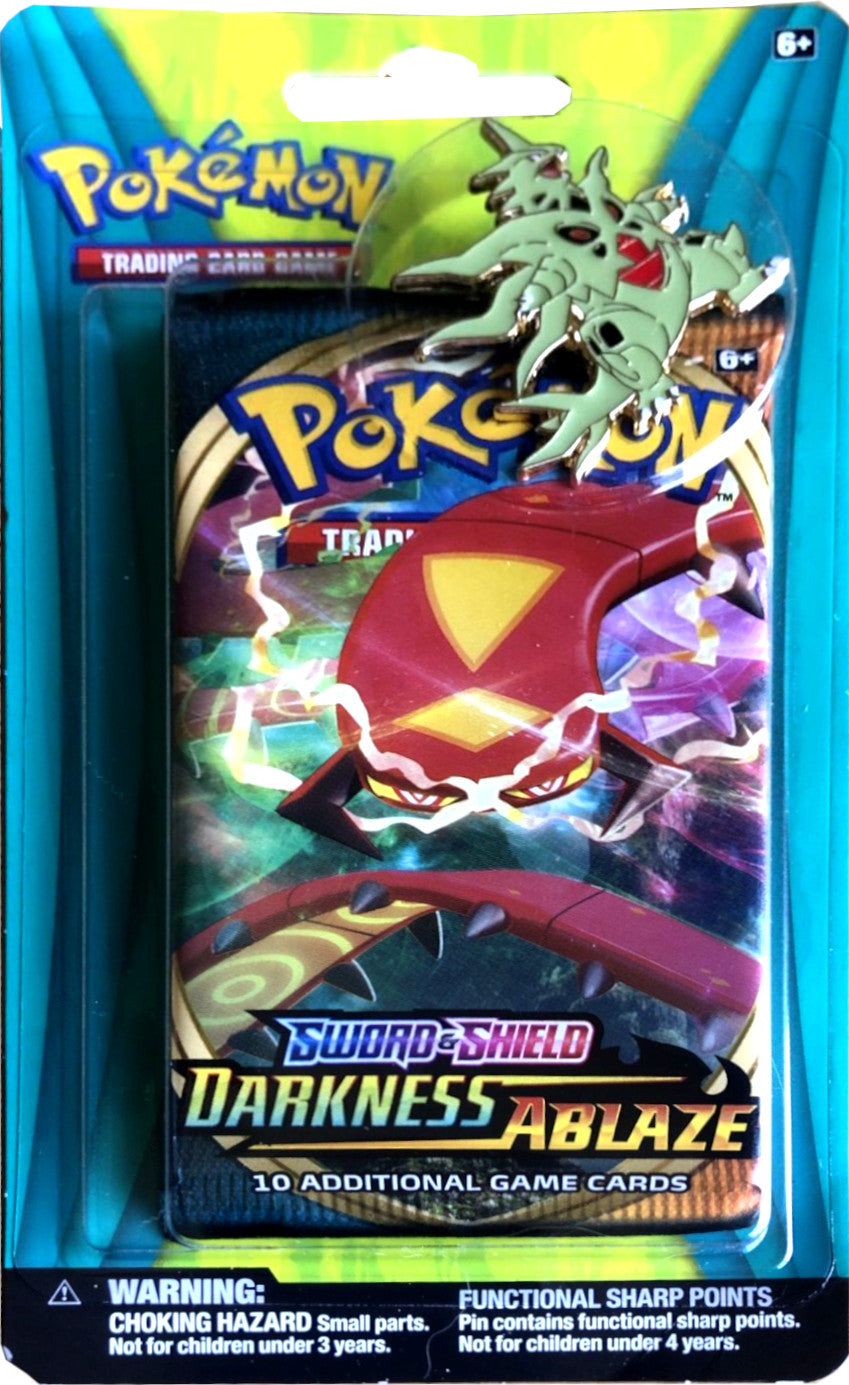 Sword and Shield: Darkness Ablaze - Collector's Pin 2-Pack Blister (Tyranitar) | Total Play