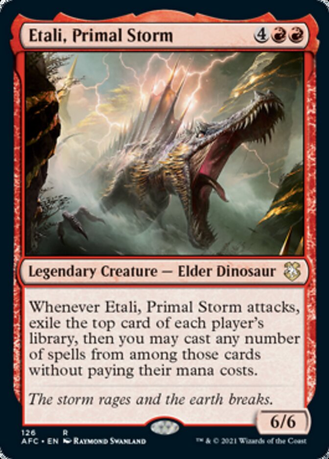 Etali, Primal Storm [Dungeons & Dragons: Adventures in the Forgotten Realms Commander] | Total Play