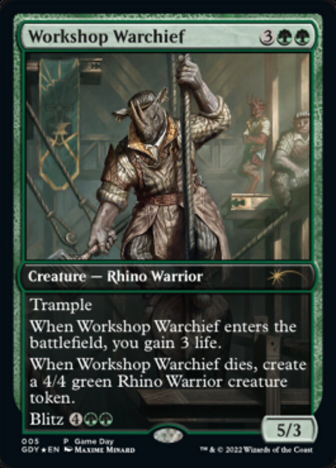 Workshop Warchief [Game Day 2022] | Total Play