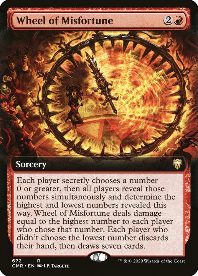 Wheel of Misfortune (Extended Art) [Commander Legends] | Total Play