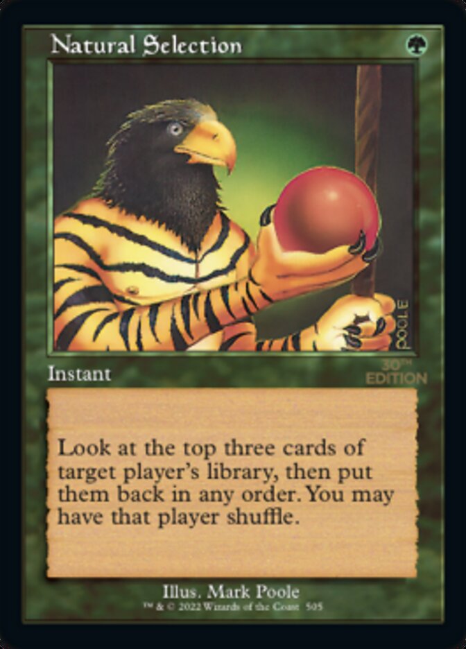 Natural Selection (Retro) [30th Anniversary Edition] | Total Play
