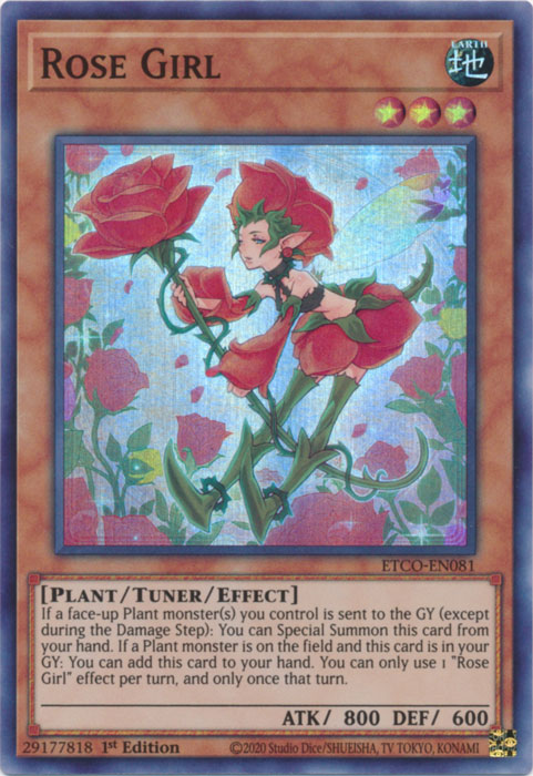 Rose Girl [ETCO-EN081] Super Rare | Total Play