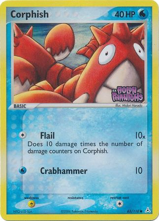 Corphish (63/110) (Stamped) [EX: Holon Phantoms] | Total Play