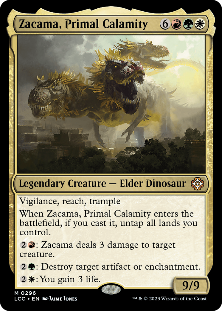 Zacama, Primal Calamity [The Lost Caverns of Ixalan Commander] | Total Play