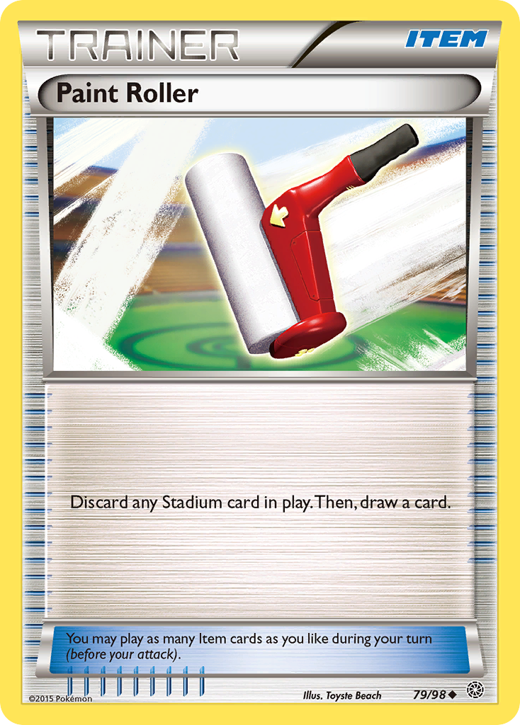 Paint Roller (79/98) [XY: Ancient Origins] | Total Play