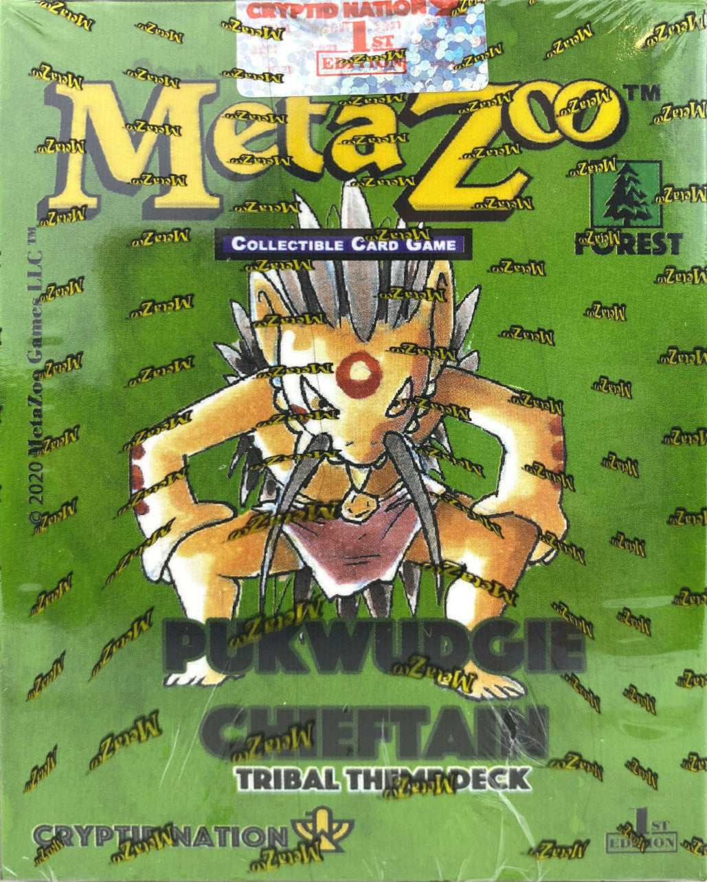 Cryptid Nation - Tribal Theme Deck (Pukwudgie Chieftain) (Kickstarter Edition) | Total Play