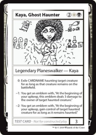 Kaya, Ghost Haunter (2021 Edition) [Mystery Booster Playtest Cards] | Total Play