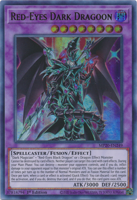 Red-Eyes Dark Dragoon [MP20-EN249] Ultra Rare | Total Play