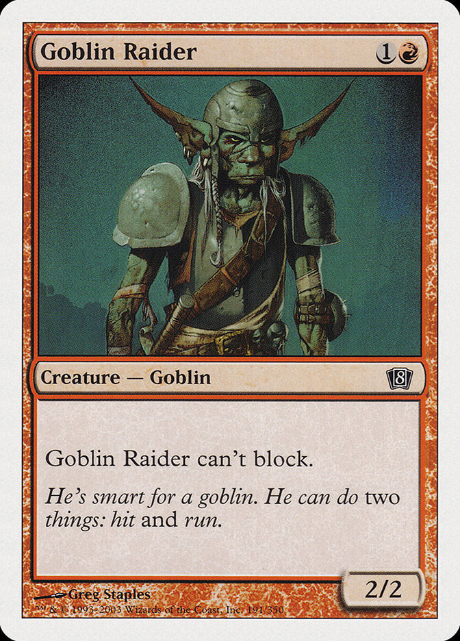 Goblin Raider [Eighth Edition] | Total Play