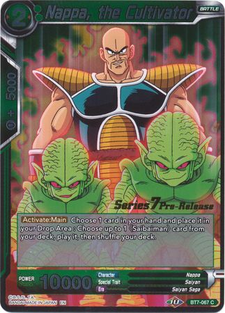 Nappa, the Cultivator (BT7-067_PR) [Assault of the Saiyans Prerelease Promos] | Total Play