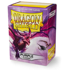 Dragon Shield: Standard 100ct Sleeves - Purple (Classic) | Total Play