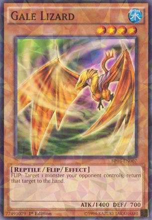 Gale Lizard [BP03-EN007] Shatterfoil Rare | Total Play