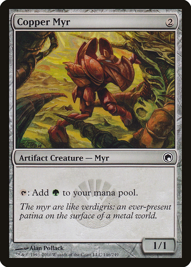 Copper Myr [Scars of Mirrodin] | Total Play