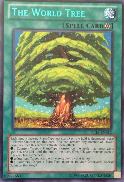 The World Tree (Green) [DL18-EN012] Rare | Total Play