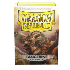 Dragon Shield: Standard 100ct Sleeves - Tangerine (Classic) | Total Play