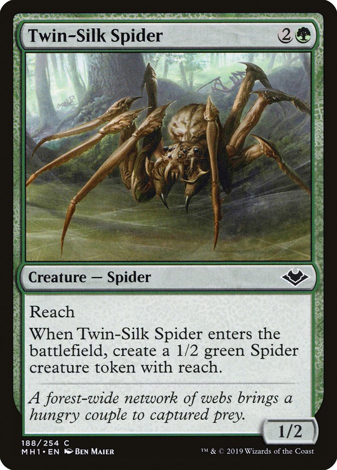 Twin-Silk Spider [Modern Horizons] | Total Play