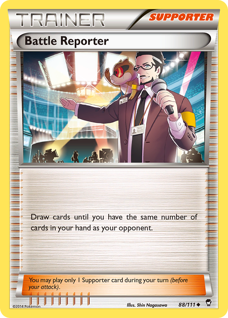 Battle Reporter (88/111) [XY: Furious Fists] | Total Play