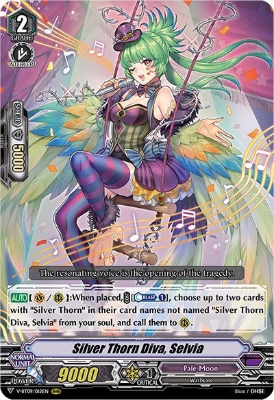 Silver Thorn Diva, Selvia (V-BT09/012EN) [Butterfly d'Moonlight] | Total Play