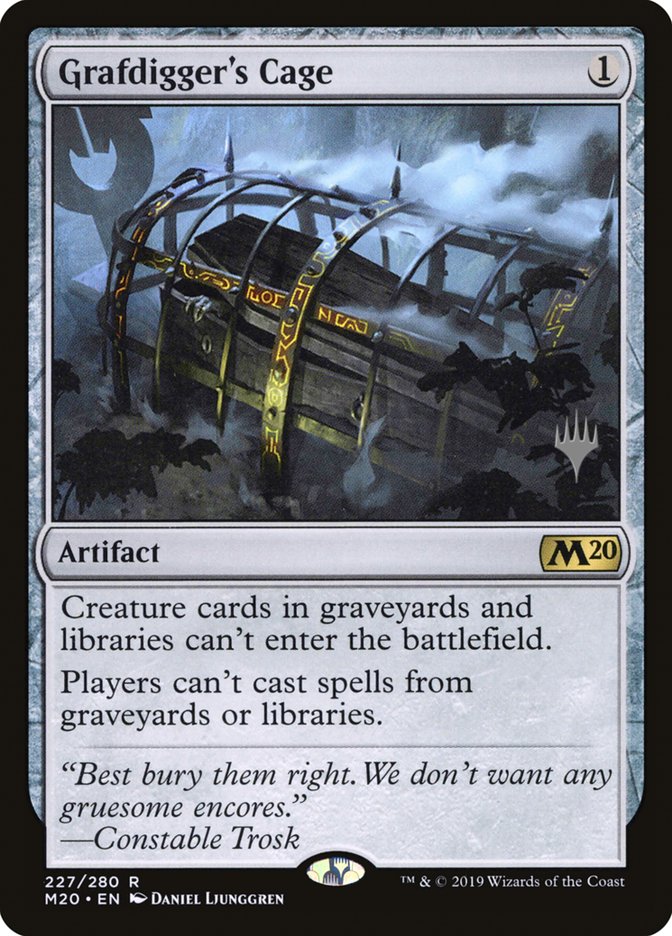 Grafdigger's Cage (Promo Pack) [Core Set 2020 Promos] | Total Play