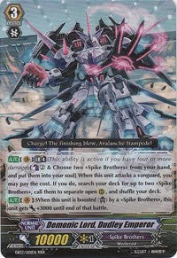 Demonic Lord, Dudley Emperor (EB03/001EN) [Cavalry of Black Steel] | Total Play