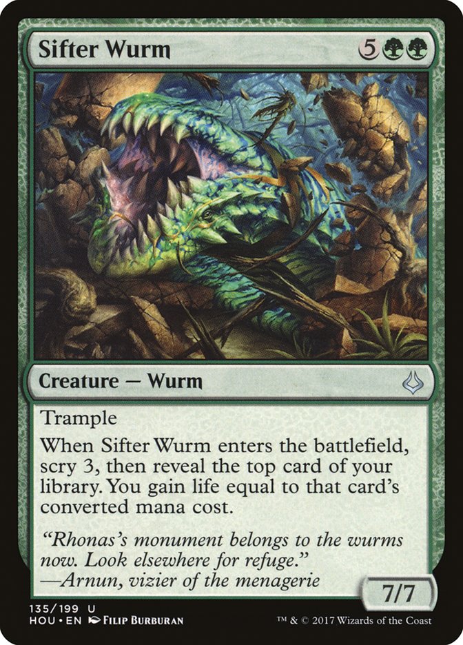 Sifter Wurm [Hour of Devastation] | Total Play