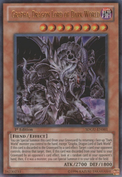 Grapha, Dragon Lord of Dark World [SDGU-EN001] Ultra Rare | Total Play