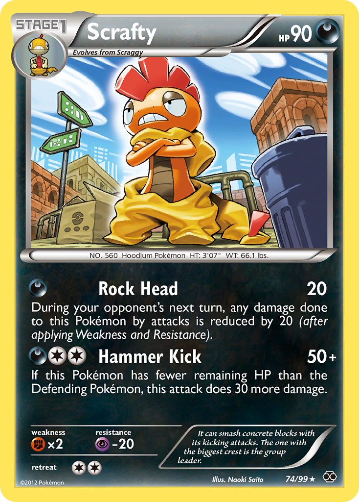 Scrafty (74/99) [Black & White: Next Destinies] | Total Play