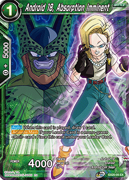 Android 18, Absorption Imminent (EX20-05) [Ultimate Deck 2022] | Total Play