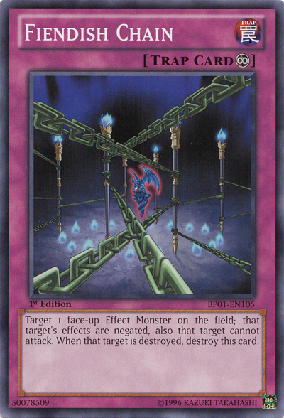 Fiendish Chain [BP01-EN105] Common | Total Play