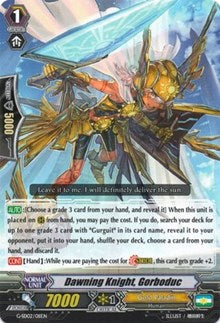 Dawning Knight, Gorboduc (G-SD02/011EN) [G-Start Deck 2: Knight of the Sun] | Total Play