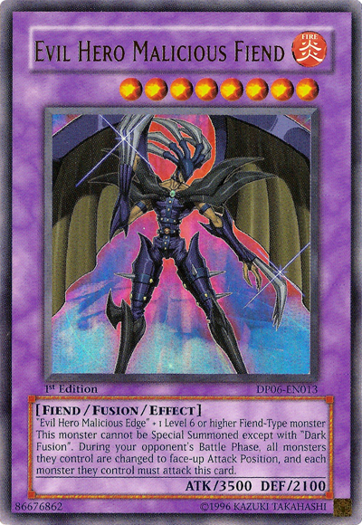 Evil Hero Malicious Fiend [DP06-EN013] Ultra Rare | Total Play