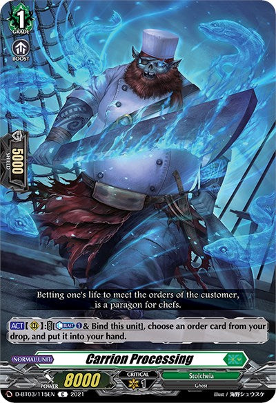 Carrion Processing (D-BT03/115EN) [Advance of Intertwined Stars] | Total Play