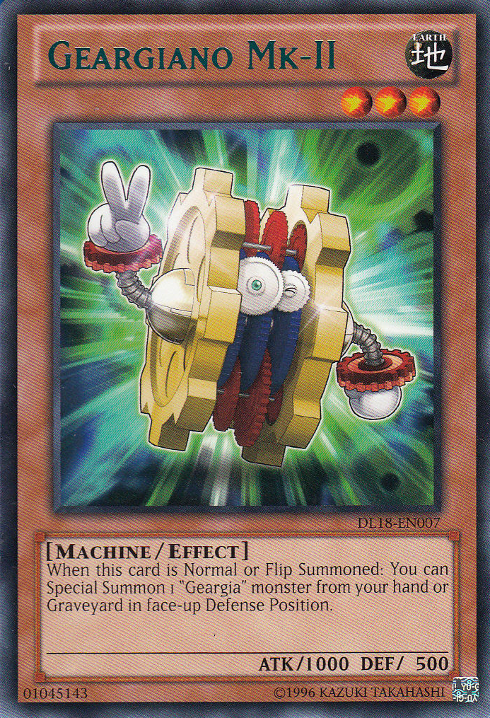 Geargiano Mk-II (Green) [DL18-EN007] Rare | Total Play