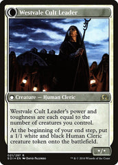 Hanweir Militia Captain // Westvale Cult Leader [Shadows over Innistrad Prerelease Promos] | Total Play