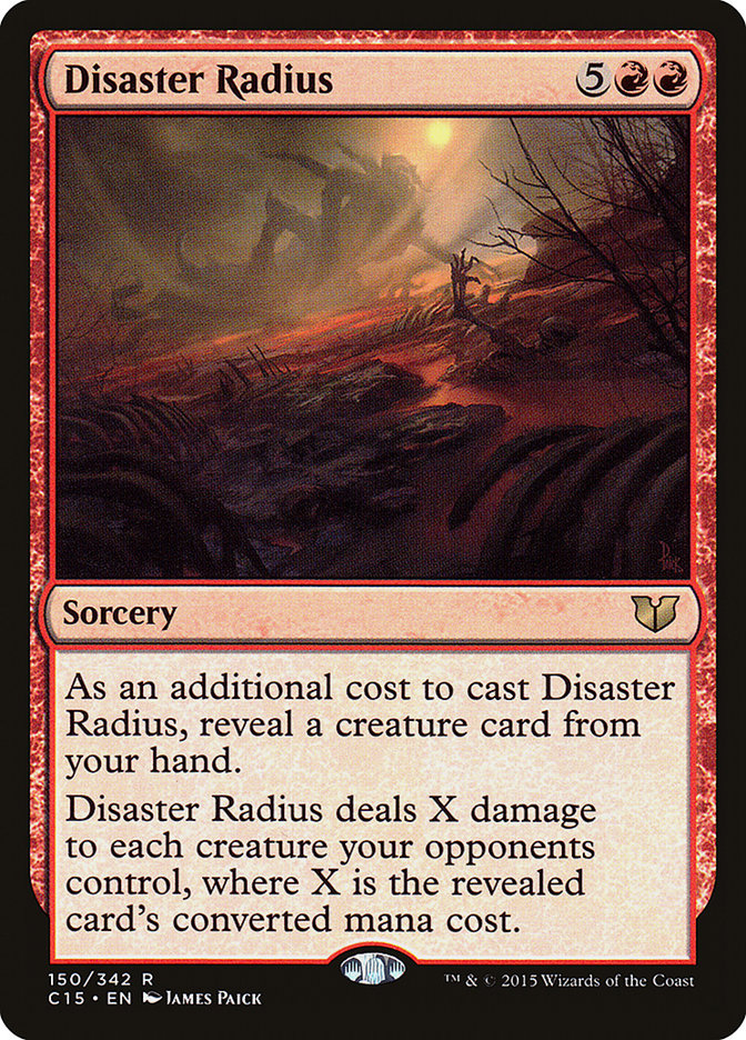 Disaster Radius [Commander 2015] | Total Play