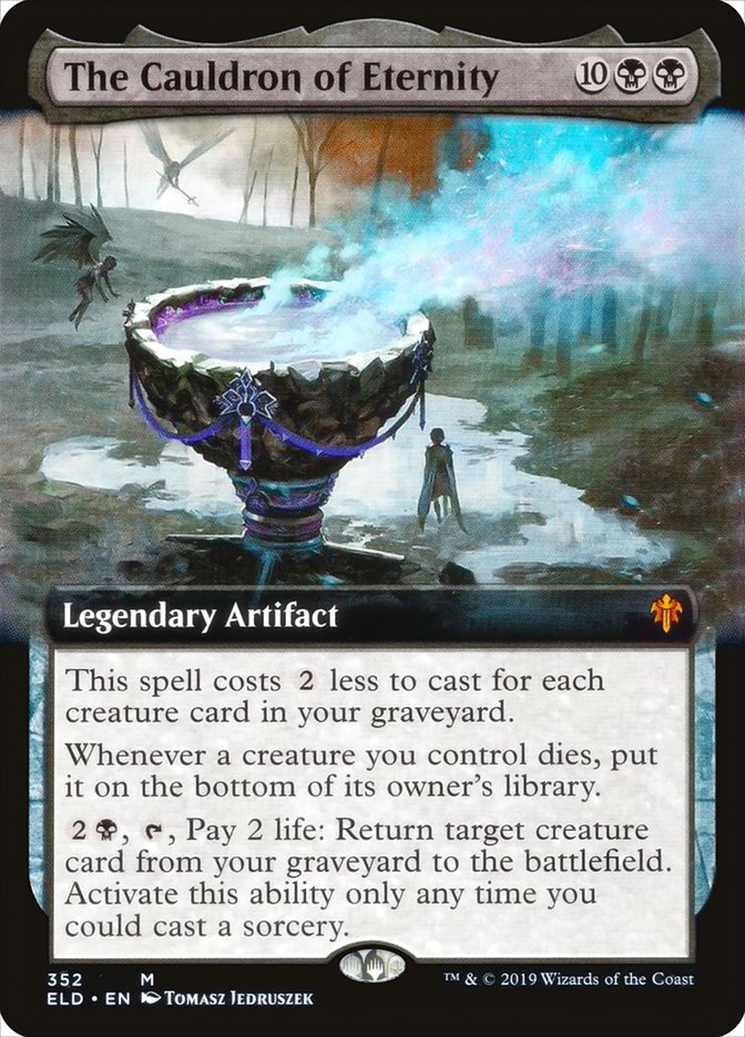The Cauldron of Eternity (Extended Art) [Throne of Eldraine] | Total Play