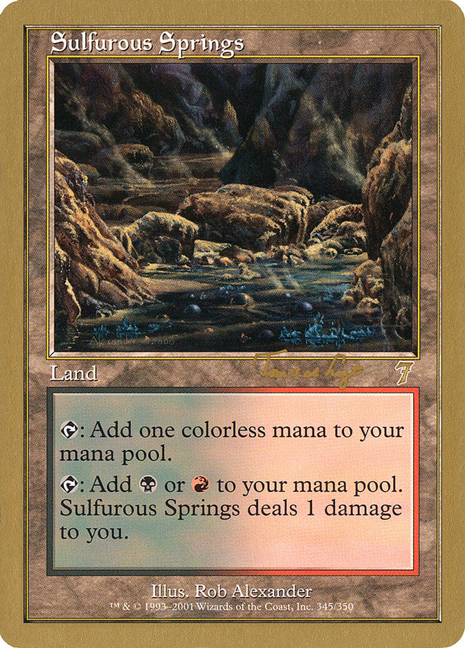 Sulfurous Springs (Tom van de Logt) [World Championship Decks 2001] | Total Play