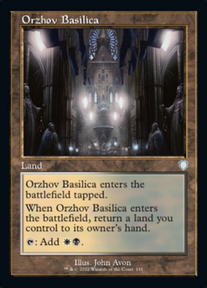 Orzhov Basilica (Retro) [The Brothers' War Commander] | Total Play