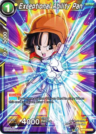 Exceptional Ability Pan (BT11-110) [Vermilion Bloodline 2nd Edition] | Total Play