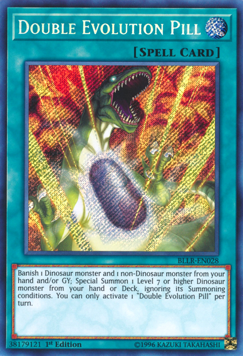 Double Evolution Pill [BLLR-EN028] Secret Rare | Total Play